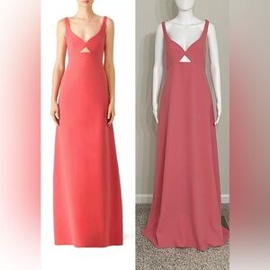 JILL STUART Crepe Sweetheart Cutout Keyhole Sleeveless A-Line Prom Dress Size 8